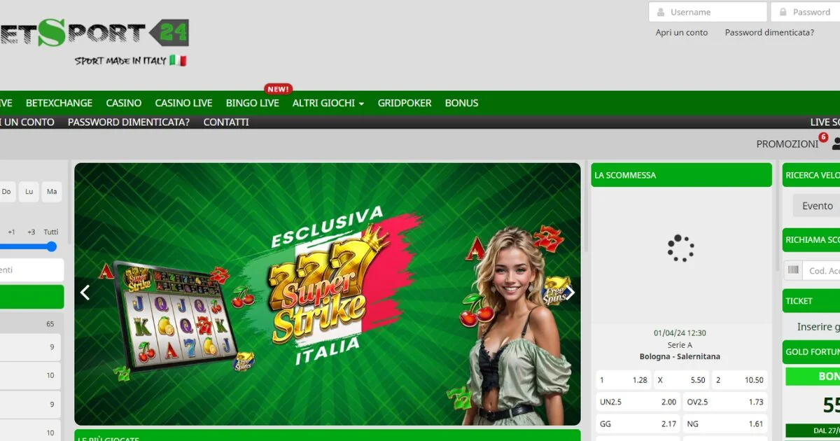 The betsport24 exchange