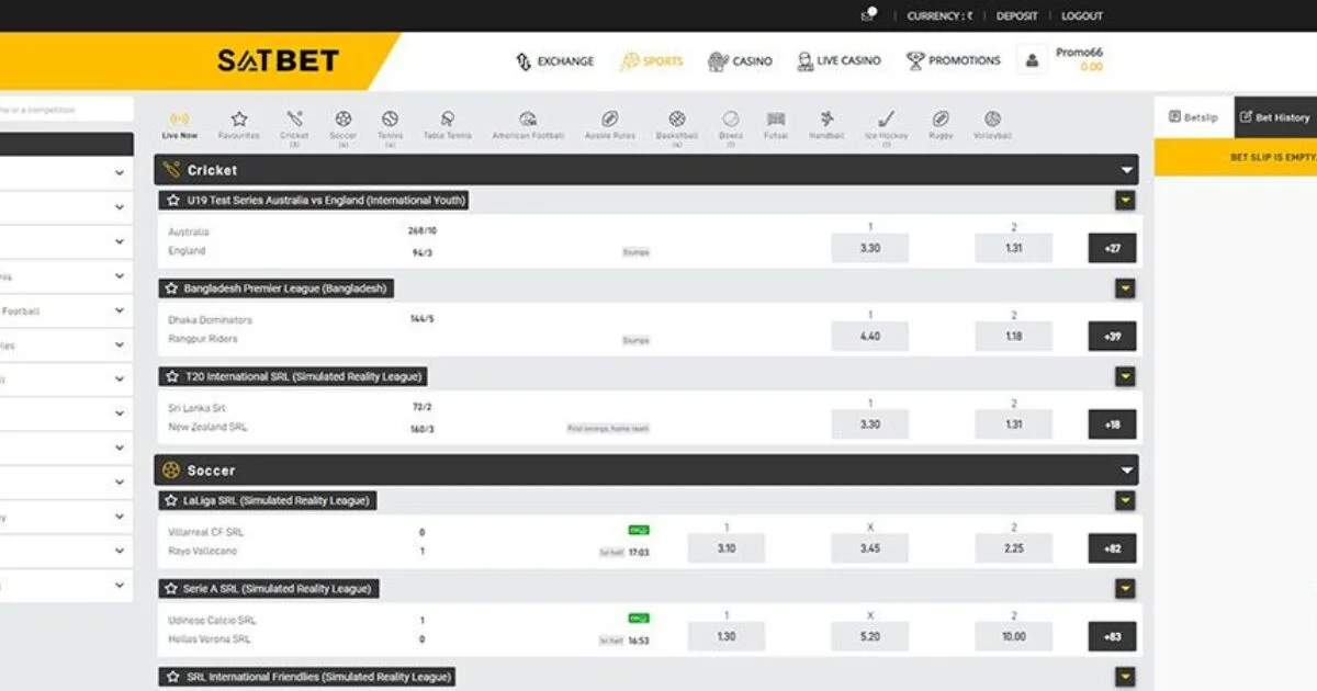 The satbet betting exchange
